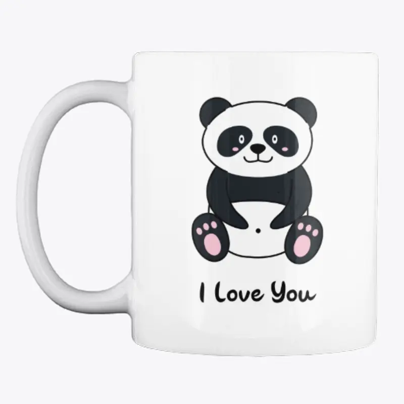 Panda I Love you Not Mug